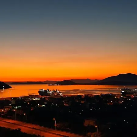 Sunset Seaview Apartment Ladochori Esterno foto
